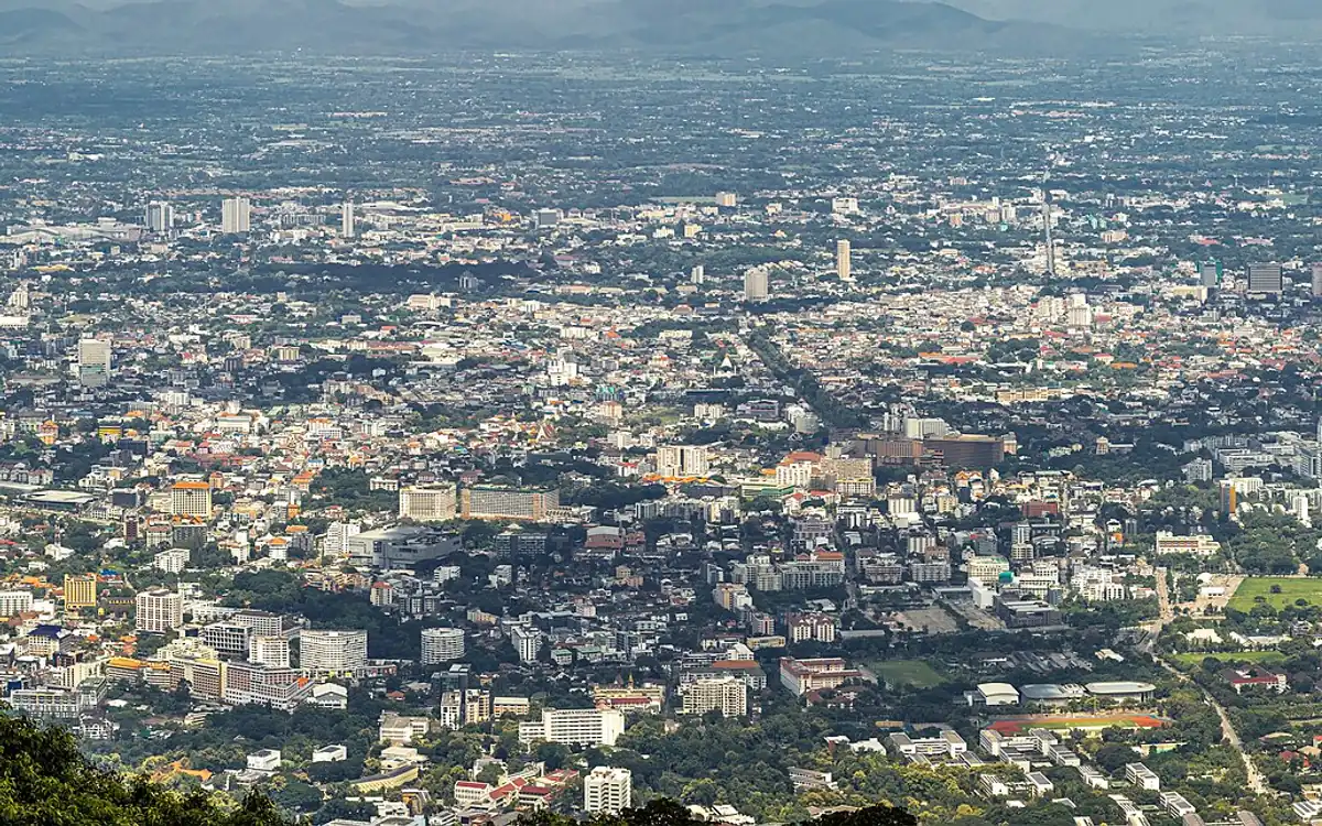 Chiang Mai’den bir görünüm