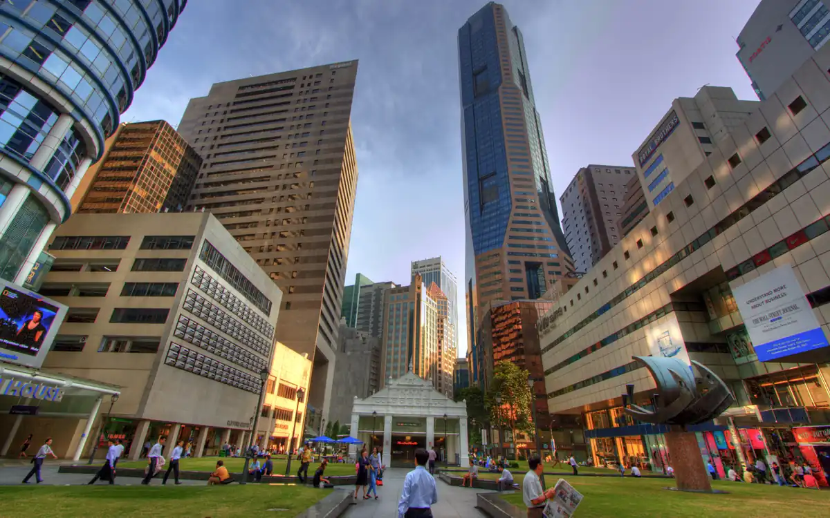 Singapur’dan bir görünüm