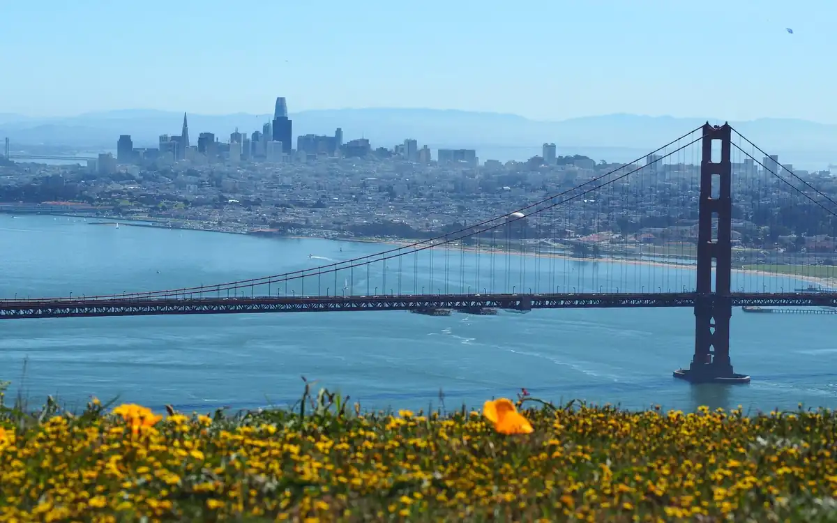 San Francisco’dan bir görünüm
